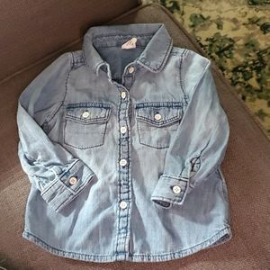 Baby Gap Denim Button Up